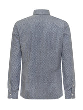 BARBA - Camicia Barba in Cotone Fantasia Blu - Blu | Lidia Shopping ® | Official Website