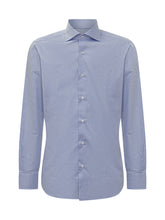 BARBA - Camicia Barba Azzurra Classica - Blu - LIDIASHOPPING® - Official Website
