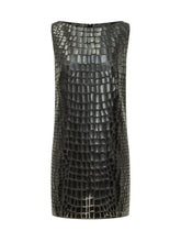 DSQUARED2 - Uptown Croco Dress - Nero | Lidia Shopping ® | Official Website