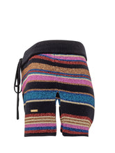 DSQUARED2 - Dsquared2 Multicolor Striped Shorts with Drawstring - Multicolor - LIDIASHOPPING® - Official Website