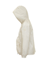 MONCLER - Moncler White Jacket with Shearling Inserts - White - LIDIASHOPPING® - Official Website
