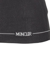MONCLER - Dolcevita Nero Aderente in Maglia Tecnica di Moncler - Nero - LIDIASHOPPING® - Official Website