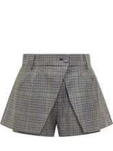 DES PHEMMES - Des Phemmes pinstripe shorts - Grey - LIDIASHOPPING® - Official Website