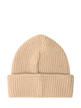 BARROW - Barrow Cappello Beanie con Logo Patch - Beige - LIDIASHOPPING® - Official Website