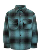 BARROW - Barrow Overshirt a Quadri Verde e Nero - Verde - LIDIASHOPPING® - Official Website