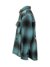 BARROW - Barrow Overshirt a Quadri Verde e Nero - Verde - LIDIASHOPPING® - Official Website