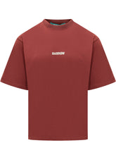 BARROW - Barrow T-Shirt Rossa con Logo - Rosso - LIDIASHOPPING® - Official Website