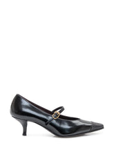 ROBERTO FESTA - Roberta Festa Black Leather Mary Jane Pumps - Black - LIDIASHOPPING® - Official Website