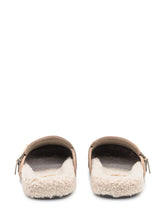 TORY BURCH - Beige Suede Mules Tory Burch - Beige - LIDIASHOPPING® - Official Website