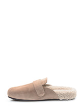 TORY BURCH - Beige Suede Mules Tory Burch - Beige - LIDIASHOPPING® - Official Website