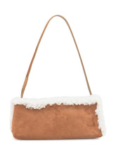 MARNI - Borsa In Shearling E Camoscio Marrone Marni - Marrone - LIDIASHOPPING® - Official Website