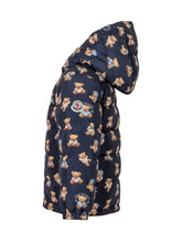MONCLER KIDS - Moncler Kids Giacca Piumino con Orsetti - Blu | Lidia Shopping ® | Official Website