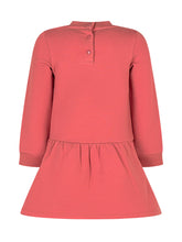 MONCLER KIDS - Moncler Kids Abito Rosa con Cuore Stampato - Rosso | Lidia Shopping ® | Official Website