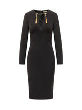 ELISABETTA FRANCHI - Elisabetta Franchi Abito a Tubino - Nero | Lidia Shopping ® | Official Website