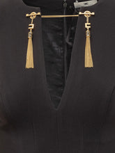 ELISABETTA FRANCHI - Elisabetta Franchi Abito a Tubino - Nero | Lidia Shopping ® | Official Website