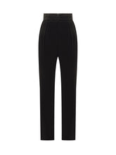 ELISABETTA FRANCHI - Elisabetta Franchi Pants with Drawstring and Slits - Black | Lidia Shopping | Official Website