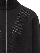 JIL SANDER - Cardigan Nero in Maglia Tecnica Jil Sander - Nero - LIDIASHOPPING® - Official Website