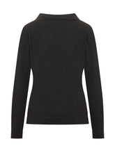 GRAN SASSO - Cardigan Nero in Maglia con Bottoni Gran Sasso - Nero | Lidia Shopping ® | Official Website