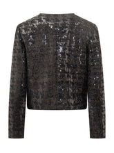 MICHAEL MICHAEL KORS - Giacca in Tweed con Paillettes Michael Kors - Nero | Lidia Shopping ® | Official Website