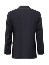 CORNELIANI CC COLLECTION - Corneliani Classic Blue Blazer - Blue | Lidia Shopping ® | Official Website