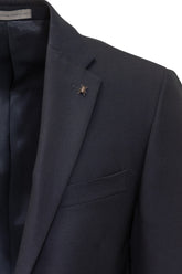 CORNELIANI CC COLLECTION - Corneliani Classic Blue Blazer - Blue | Lidia Shopping ® | Official Website