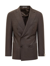 CORNELIANI - Corneliani Abito Doppiopetto Marrone Uomo - Marrone - LIDIASHOPPING® - Official Website