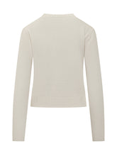 CASABLANCA - Casablanca White Sweater with Tennis Club Embroidery - White - LIDIASHOPPING® - Official Website