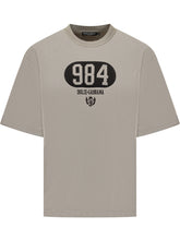 DOLCE & GABBANA - Dolce & Gabbana T-Shirt con Stampa Logo - Beige - LIDIASHOPPING® - Official Website