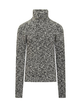 DOLCE & GABBANA - Dolce & Gabbana Mélange Turtleneck Sweater - White | Lidia Shopping ® | Official Website