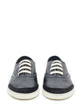 DOLCE & GABBANA - Dolce & Gabbana Sneakers Vit Back in Pelle Blu - Nero - LIDIASHOPPING® - Official Website