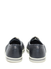 DOLCE & GABBANA - Dolce & Gabbana Sneakers Vit Back in Pelle Blu - Nero - LIDIASHOPPING® - Official Website