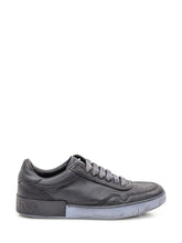 DOLCE & GABBANA - Dolce & Gabbana Leather Sneakers with Contrast Sole - Black - LIDIASHOPPING® - Official Website