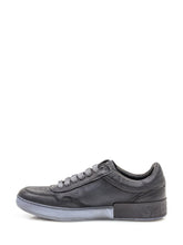DOLCE & GABBANA - Dolce & Gabbana Leather Sneakers with Contrast Sole - Black - LIDIASHOPPING® - Official Website