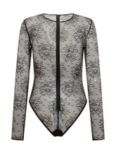 DOLCE & GABBANA - Dolce & Gabbana Black Lace Bodysuit - Black - LIDIASHOPPING® - Official Website