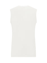 DOLCE & GABBANA - T-shirt Senza Maniche Dolce & Gabbana Stampa Cool Girls - Bianco | Lidia Shopping ® | Official Website