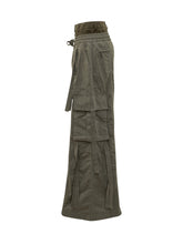 DOLCE & GABBANA - Dolce & Gabbana Wide-Leg Cargo Pants - Grey - LIDIASHOPPING® - Official Website