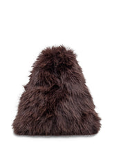 MSGM - Borsa MSGM in eco pelliccia marrone - Marrone | Lidia Shopping ® | Official Website