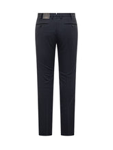 INCOTEX - Incotex Blue Virgin Wool Slim Fit Trousers - Blue - LIDIASHOPPING® - Official Website