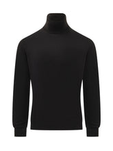 ZANONE - Slowear Lightweight Wool Turtleneck Sweater - Black | Lidia Shopping ® | Official Website