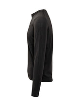 ZANONE - Slowear Maglia Nera In Lana Tecnica A Maniche Lunghe - Nero - LIDIASHOPPING® - Official Website