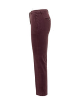 INCOTEX - Incotex Bordeaux Slim Fit Pants With Pockets - Red | Lidia Shopping ® | Official Website