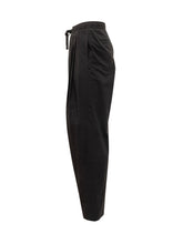 DOLCE & GABBANA - Dolce & Gabbana Pantaloni Neri Uomo con Coulisse - Nero | Lidia Shopping | Official Website