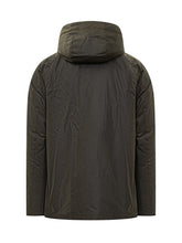 BARBOUR - Barbour Green Waxed Jacket with Velvet Collar - Brown | Lidia Shopping | Official Website