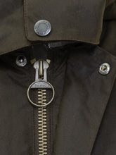 BARBOUR - Barbour Giacca Verde Cerata con Colletto in Velluto - Marrone | Lidia Shopping ® | Official Website