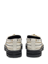 KURT GEIGER - Kurt Geiger Mocassino in Pelle Bianca con Borchie - Bianco | Lidia Shopping ® | Official Website