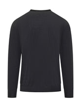FILIPPO DE LAURENTIIS - Maglia Girocollo in Lana Merino - Blu | Lidia Shopping ® | Official Website