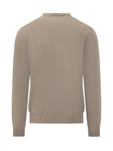 FILIPPO DE LAURENTIIS - Filippo De Laurentiis Beige Crewneck Sweater - Grey - LIDIASHOPPING® - Official Website