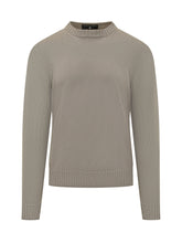 FILIPPO DE LAURENTIIS - Maglia in Lana Merino Girocollo - Grigio | Lidia Shopping ® | Official Website