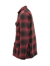 MANIFATTURA CECCARELLI - Giacca Manifattura Ceccarelli a Quadri Rosso e Nero - Rosso | Lidia Shopping ® | Official Website