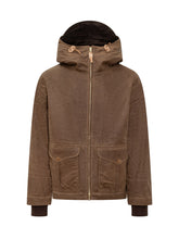 MANIFATTURA CECCARELLI - Manifattura Ceccarelli Brown Jacket with Hood - Brown - LIDIASHOPPING® - Official Website